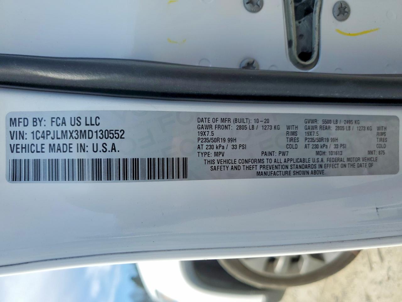 2021 JEEP CHEROKEE LATITUDE LUX photo 25