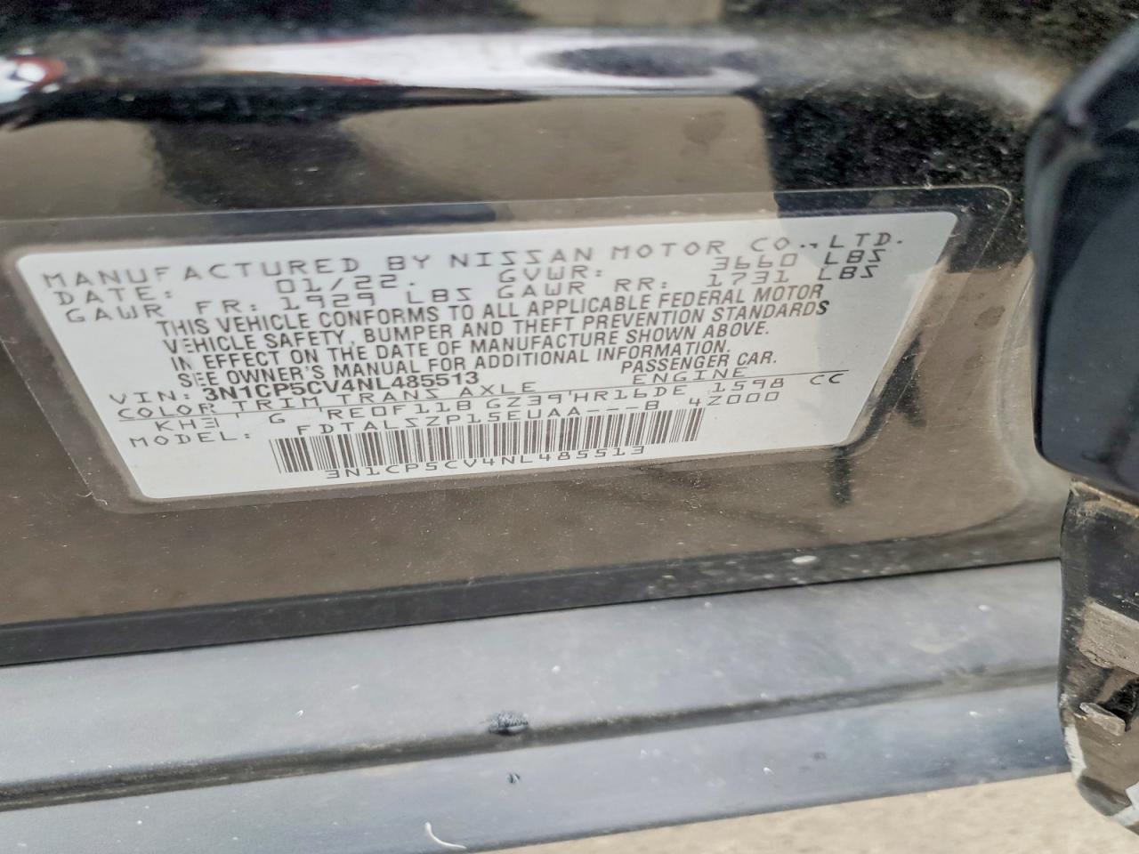2022 NISSAN KICKS SV photo 23