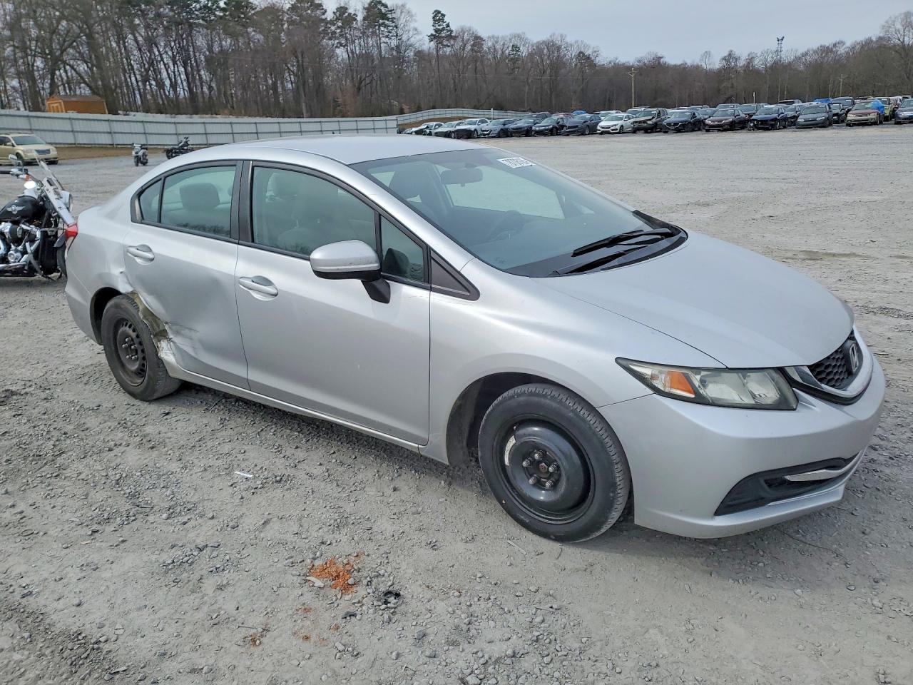 2014 HONDA CIVIC LX photo 4