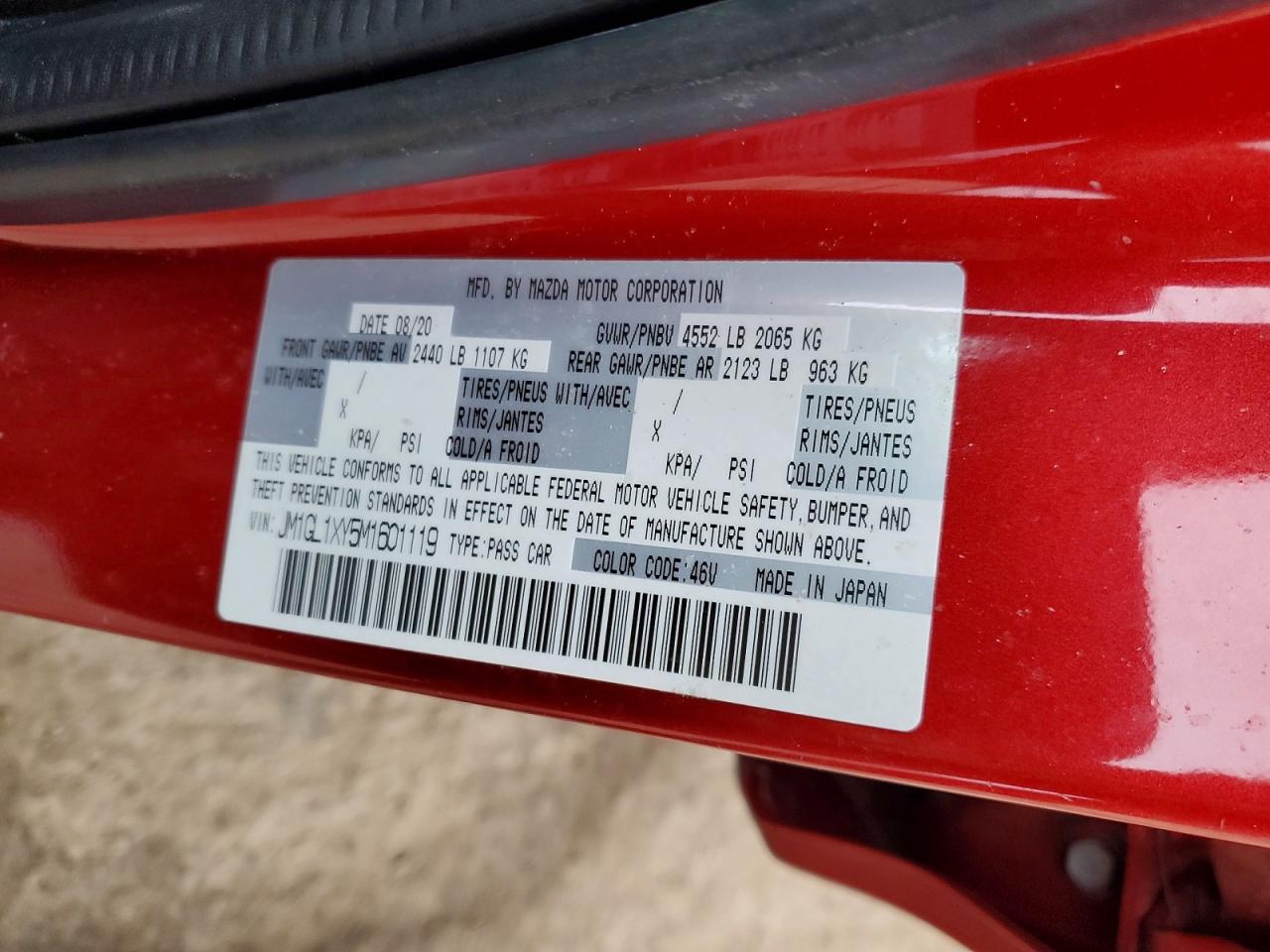 2021 MAZDA 6 SIGNATURE photo 34