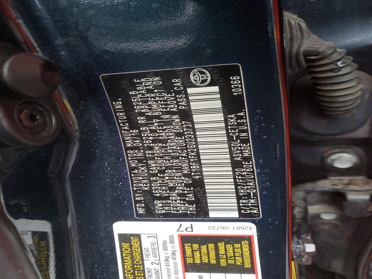 2016 TOYOTA CAMRY SE photo 12