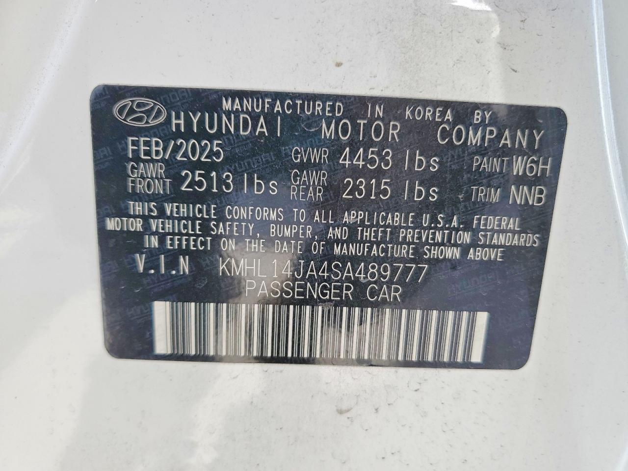 2025 HYUNDAI SONATA SEL CONVENIENCE photo 34