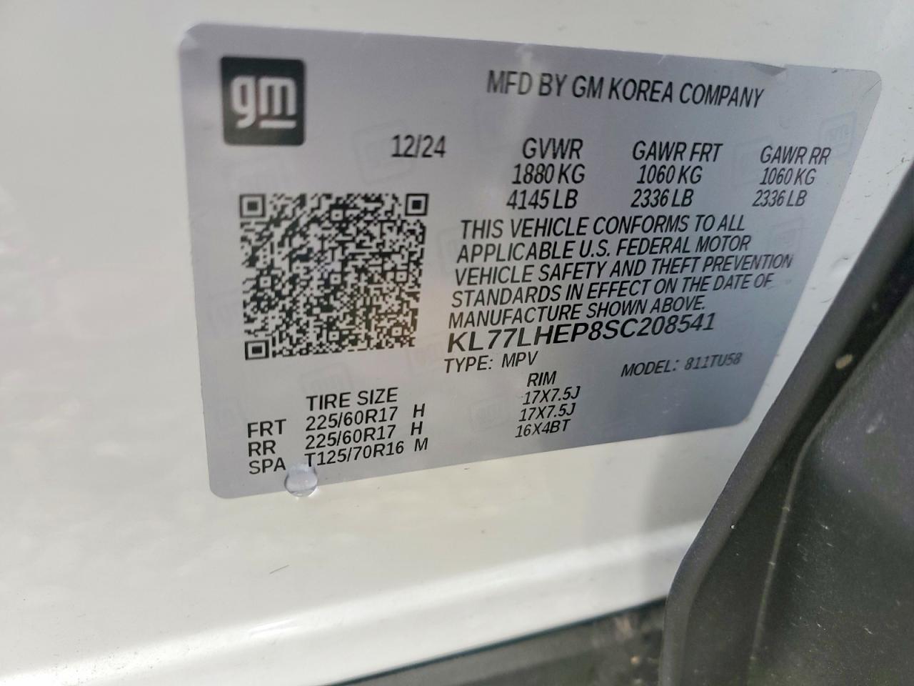 2025 CHEVROLET TRAX 1LT photo 27