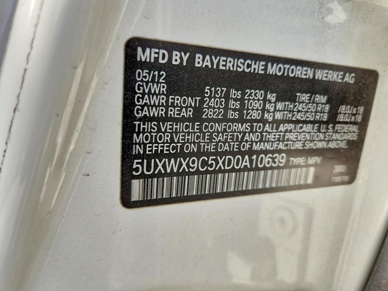 2013 BMW X3 XDRIVE28I photo 13