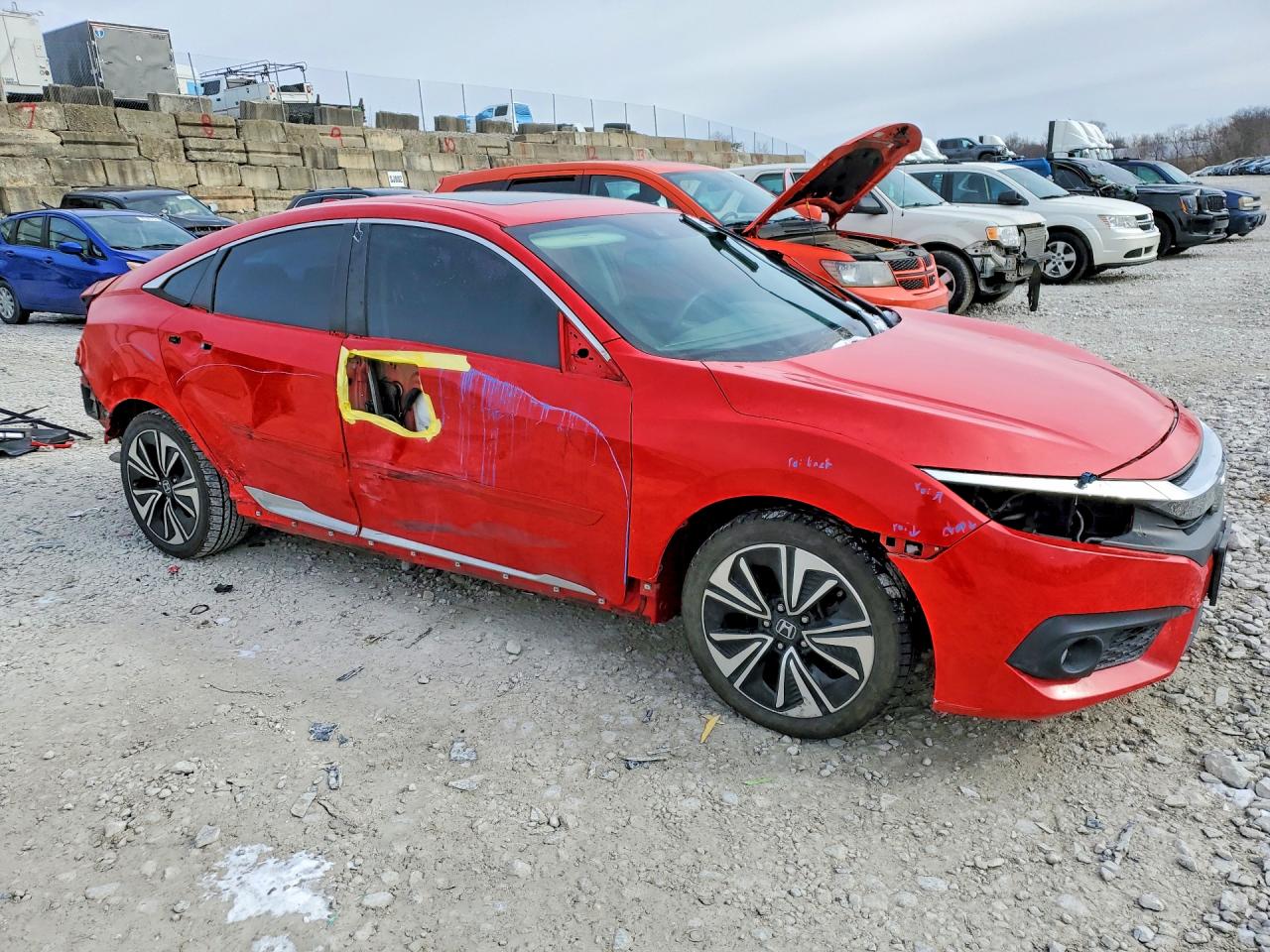 2016 HONDA CIVIC EX photo 4