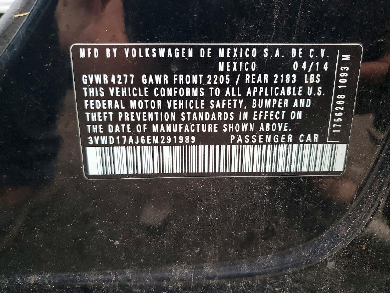 2014 VOLKSWAGEN JETTA SE photo 23