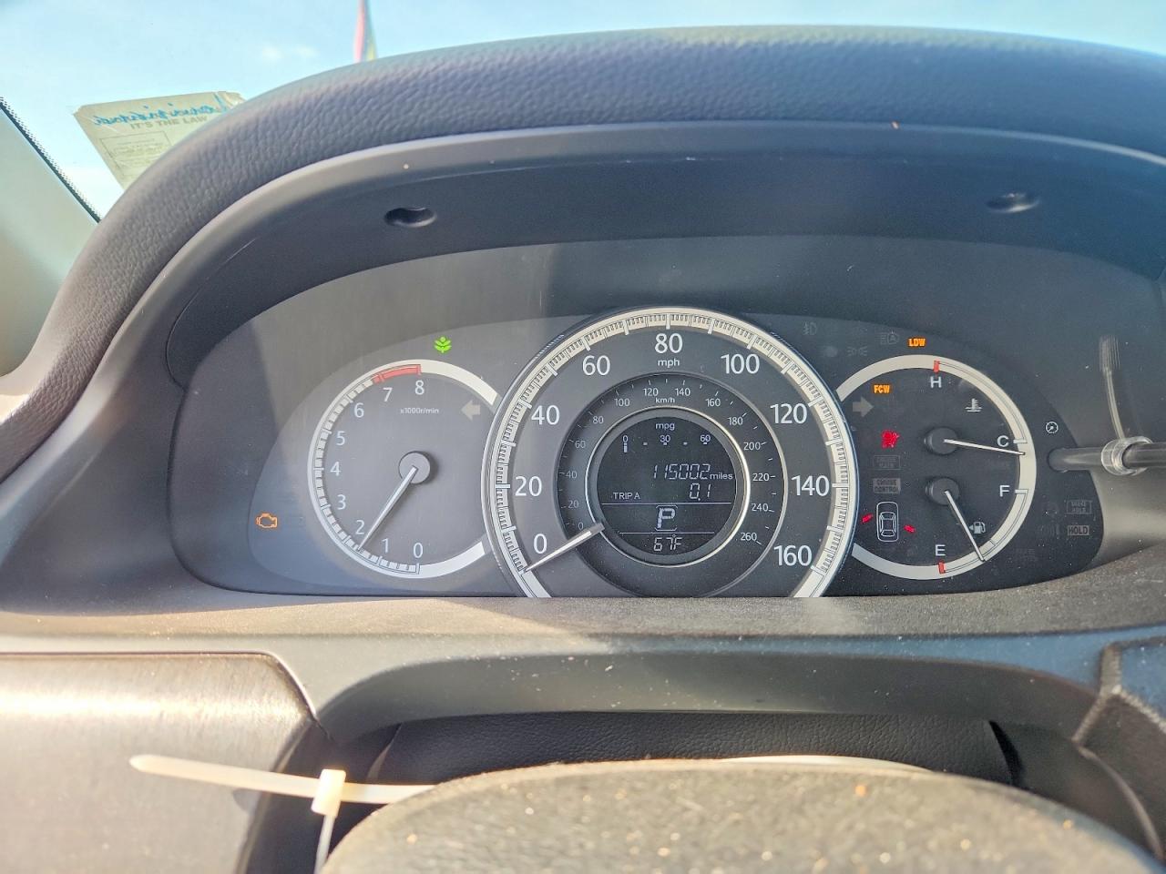 2013 HONDA ACCORD EXL photo 9