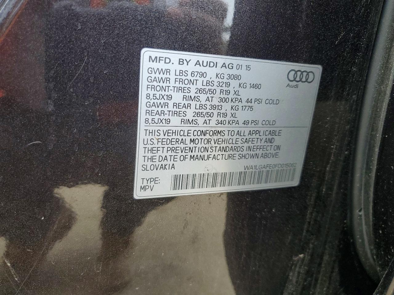 2015 AUDI Q7 PREMIUM PLUS photo 40