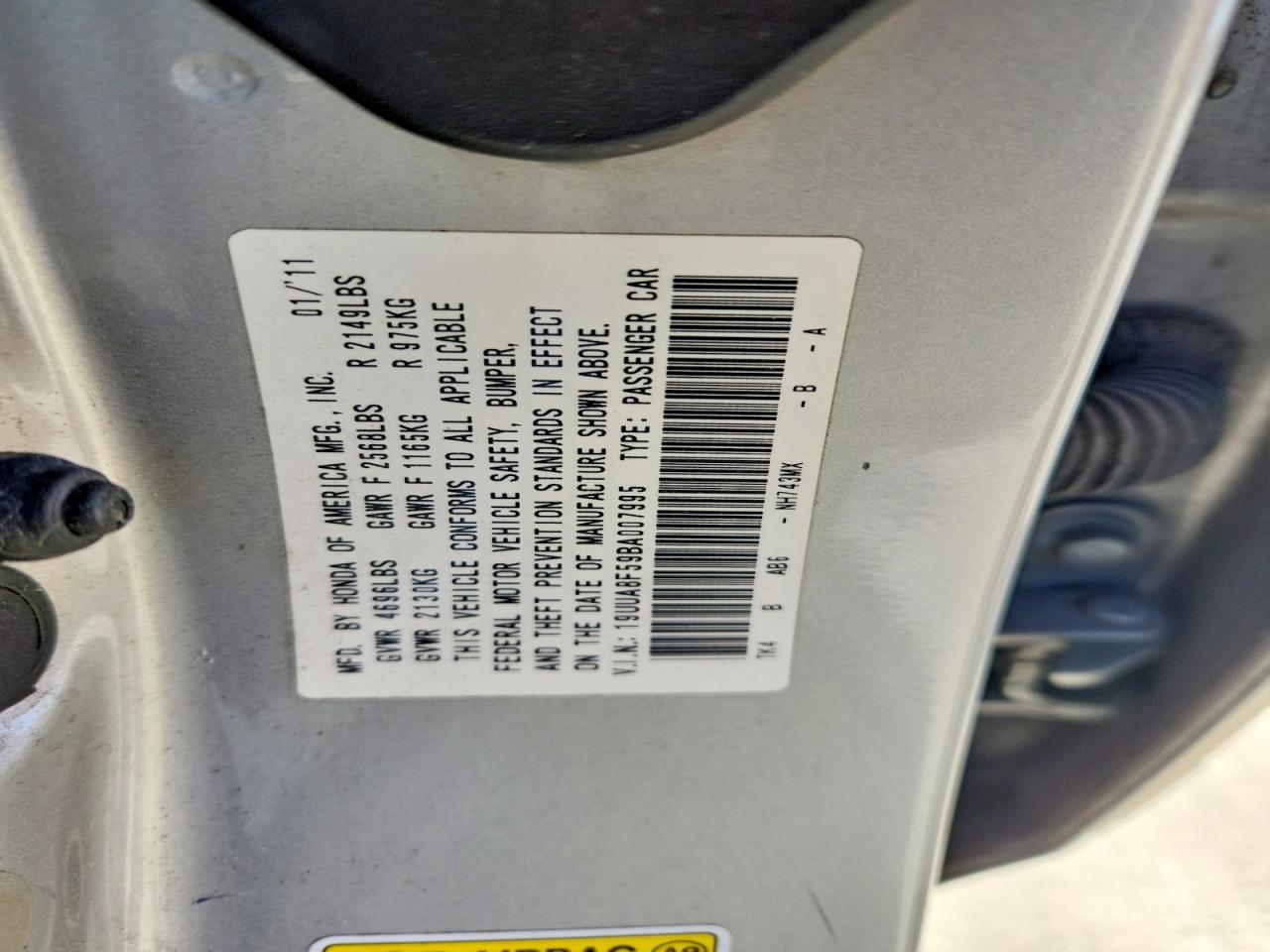 2011 ACURA TL photo 23