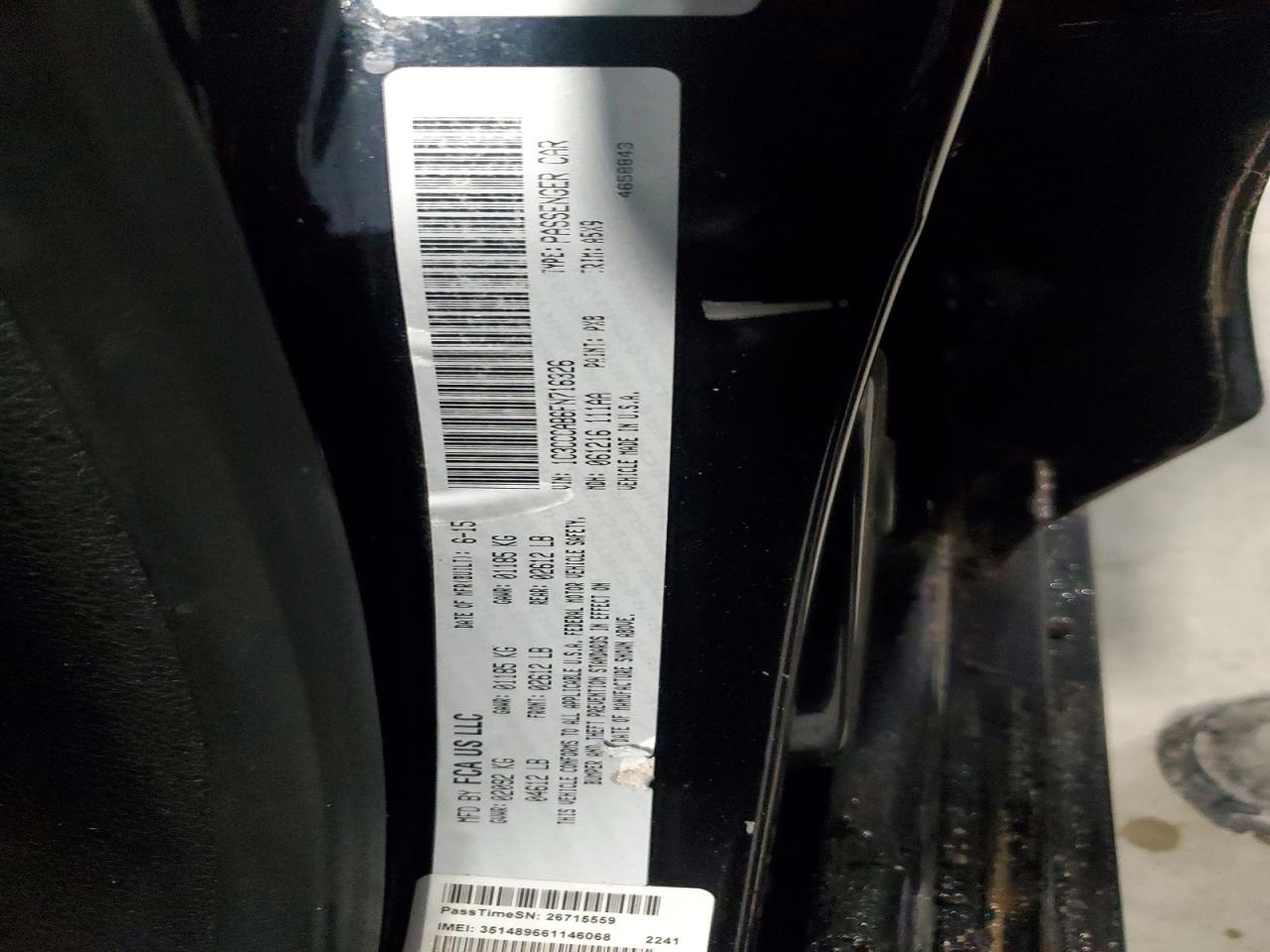 2015 CHRYSLER 200 LIMITED photo 37
