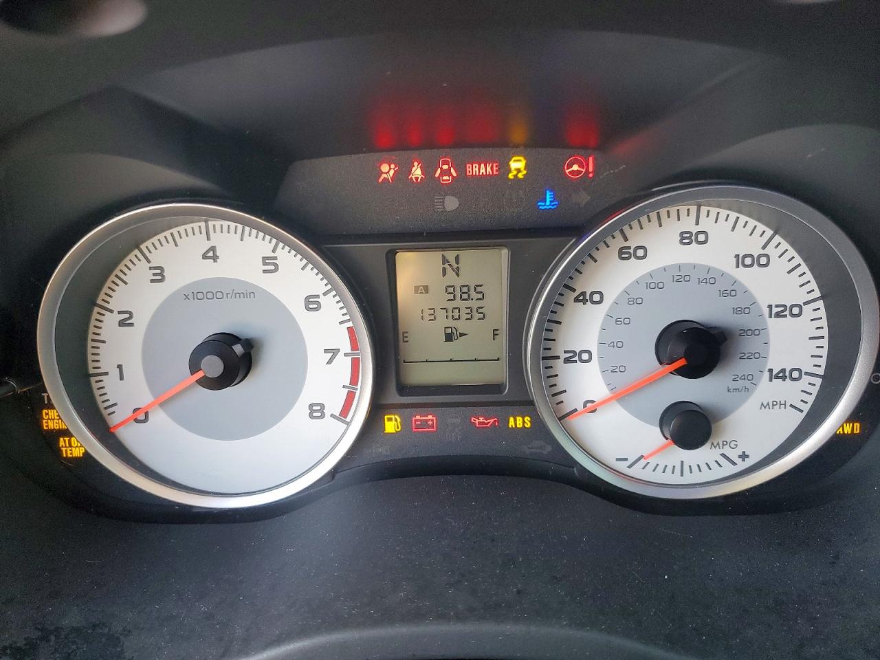 2012 SUBARU IMPREZA PREMIUM photo 9