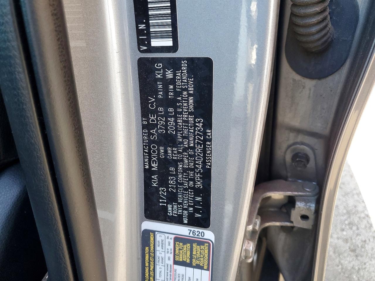 2024 KIA FORTE GT-LINE photo 23