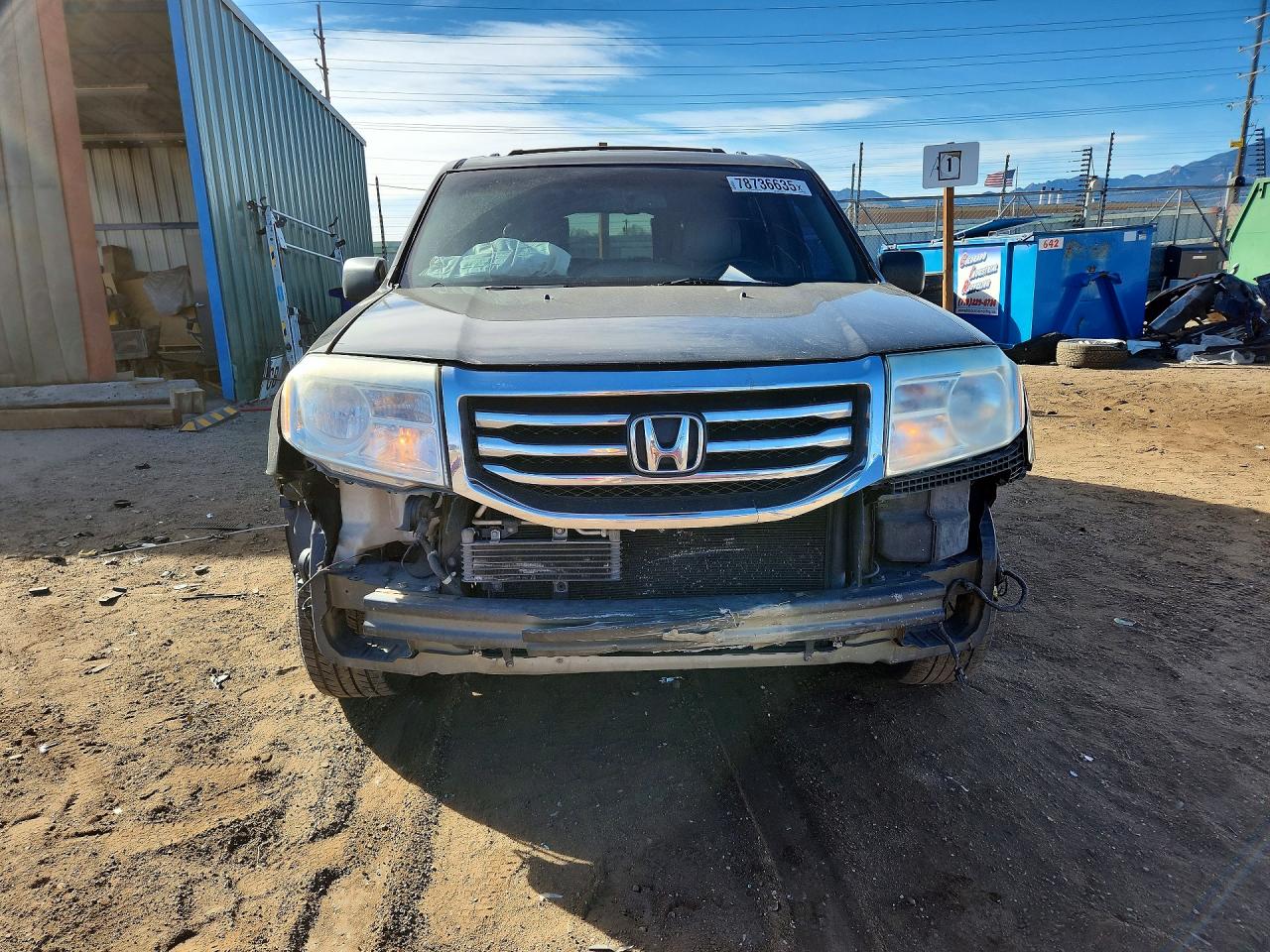 2012 HONDA PILOT EXL photo 5