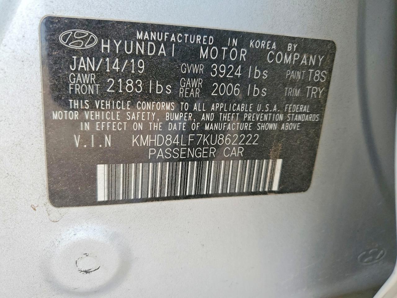 2019 HYUNDAI ELANTRA VALUE EDITION photo 25