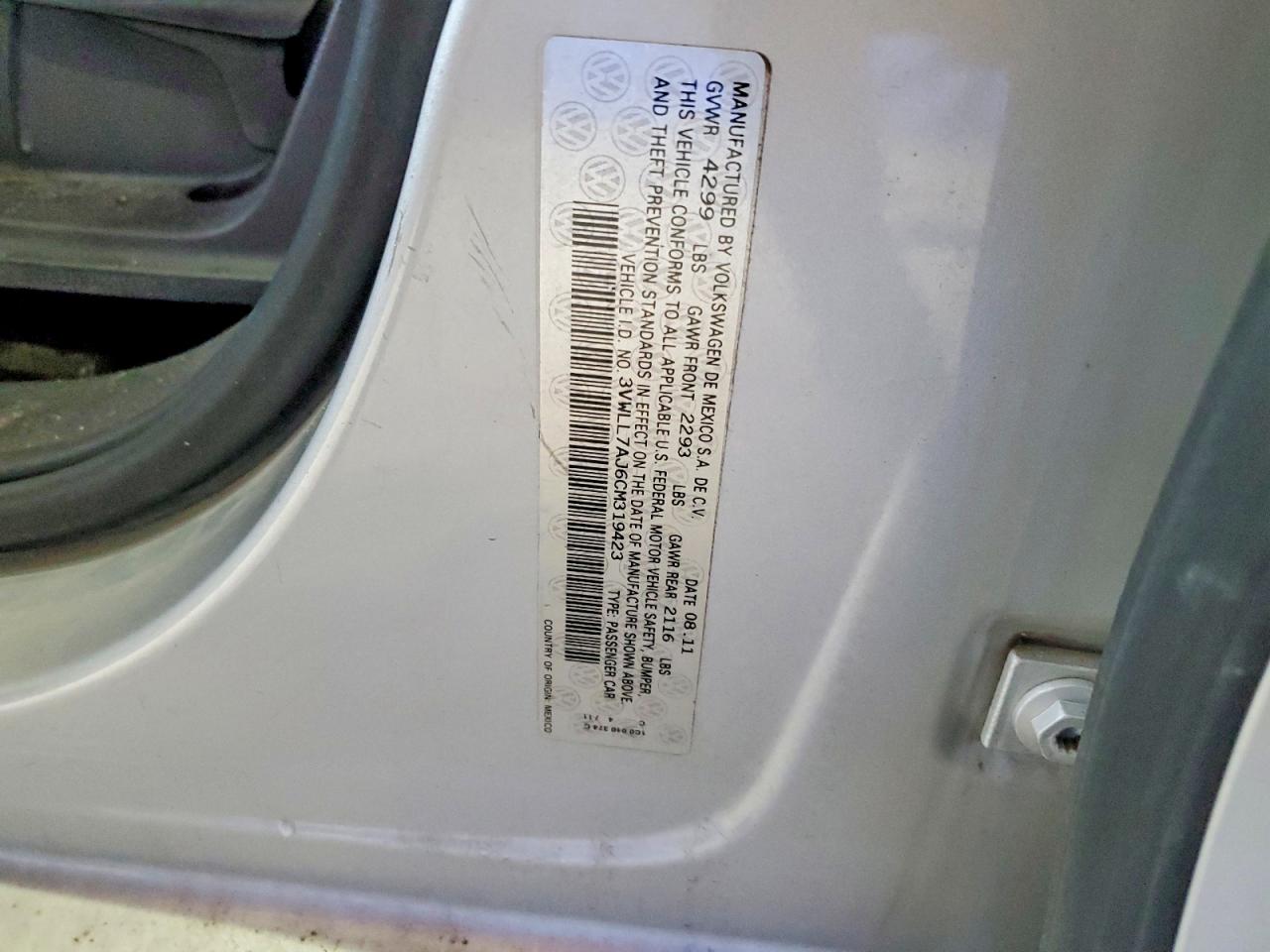 2012 VOLKSWAGEN JETTA TDI photo 12