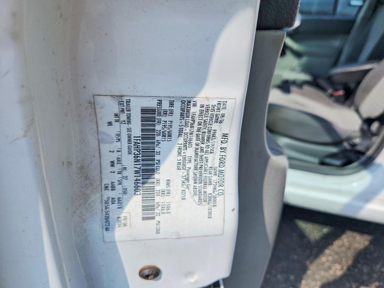 2007 FORD FOCUS ZXW photo 25