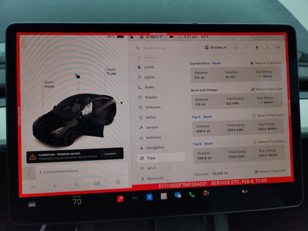 2021 TESLA MODEL Y photo 17
