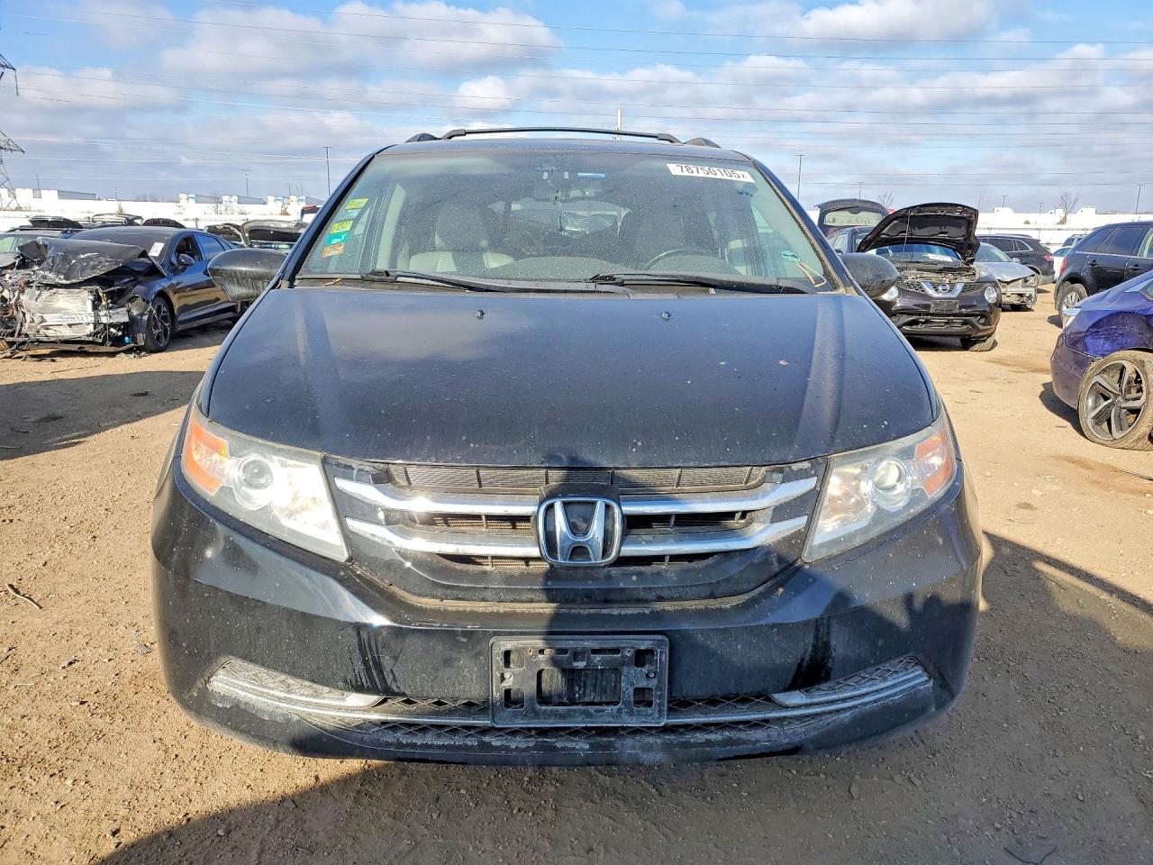 2014 HONDA ODYSSEY EXL photo 5