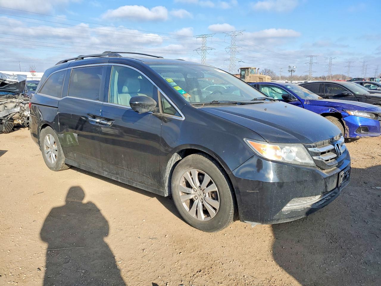 2014 HONDA ODYSSEY EXL photo 4
