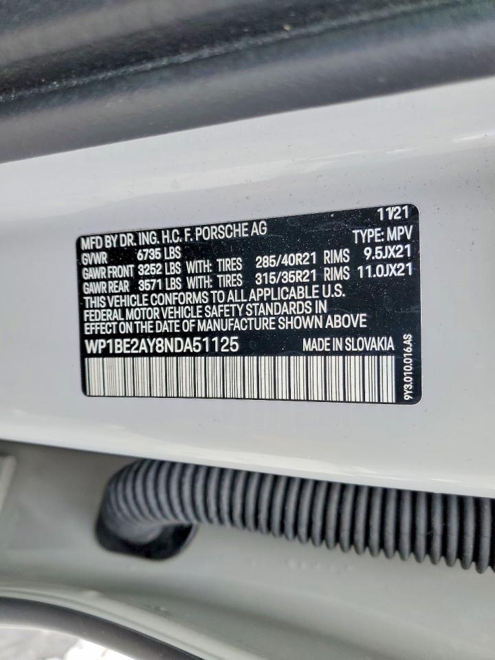 2022 PORSCHE CAYENNE E HYBRID COUPE photo 27