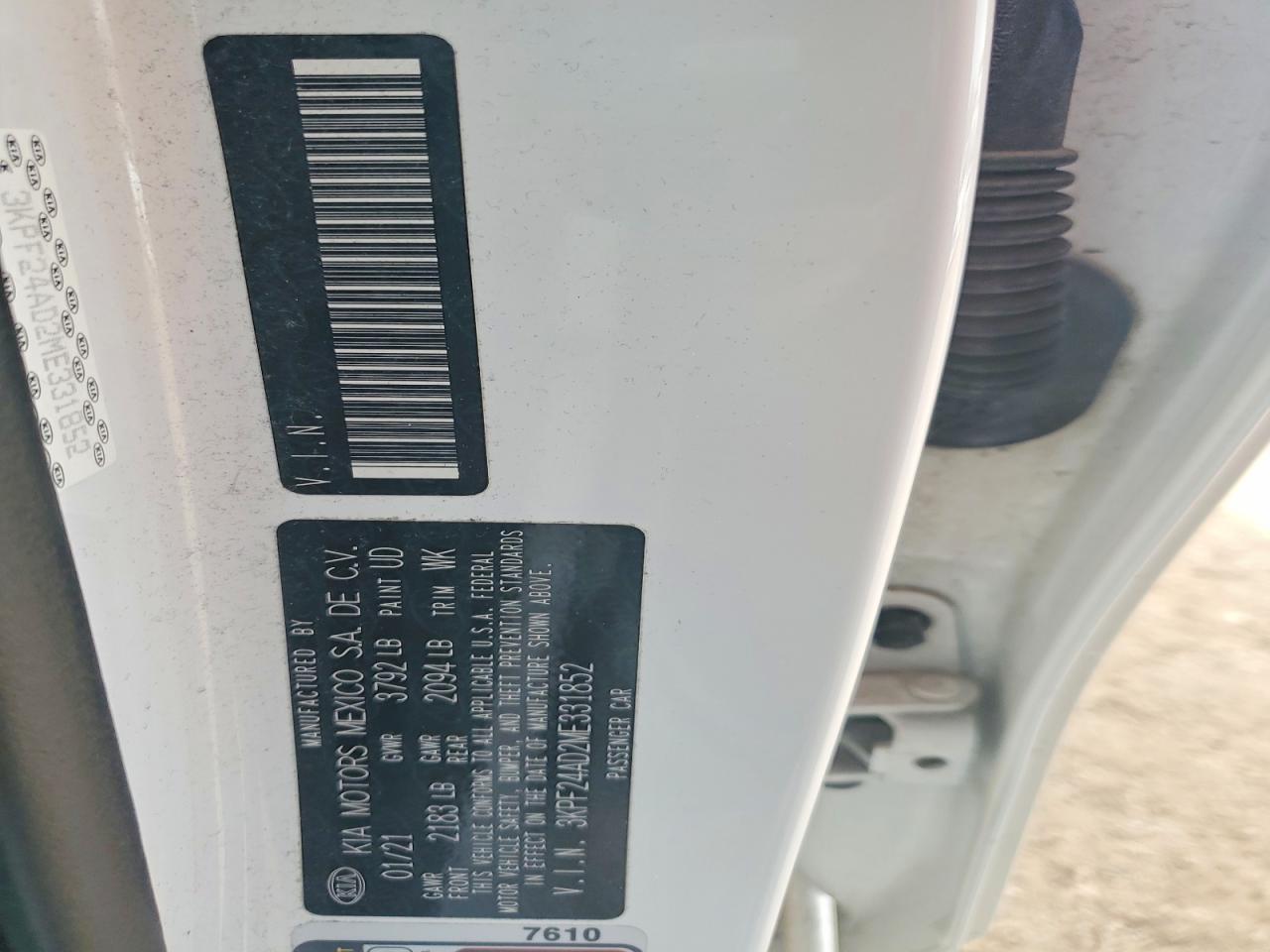 2021 KIA FORTE LXS photo 34
