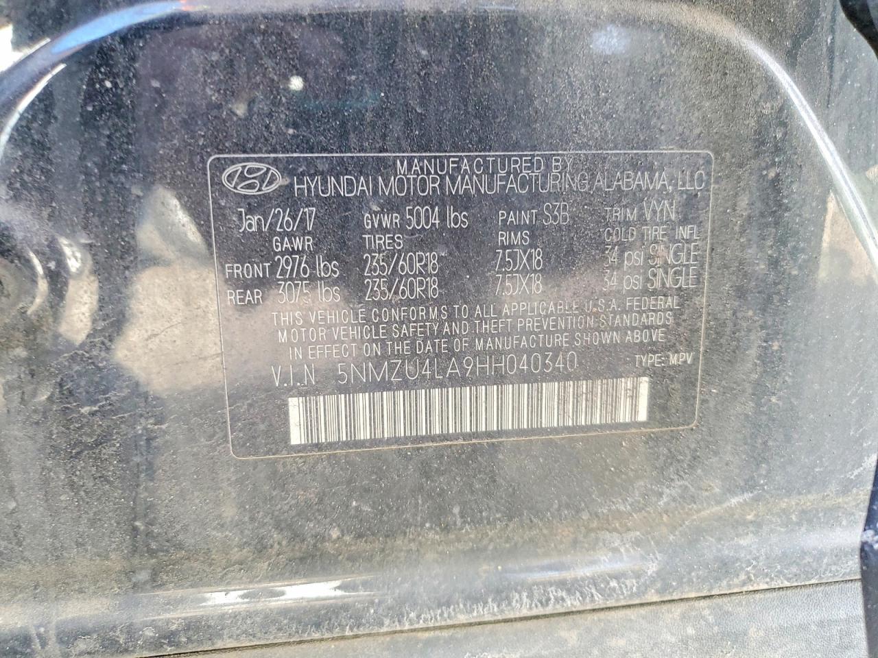 2017 HYUNDAI SANTA FE SPORT 2.0T photo 13