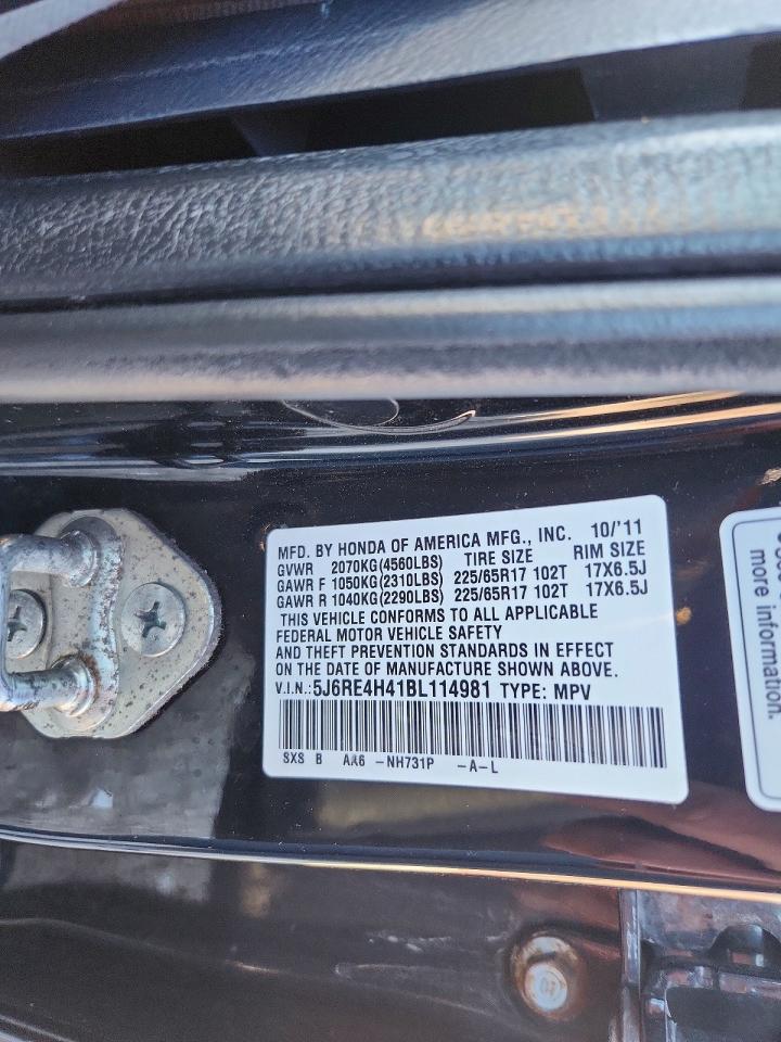 2011 HONDA CR-V SE photo 25