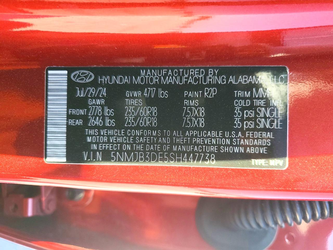 2025 HYUNDAI TUCSON SEL photo 27