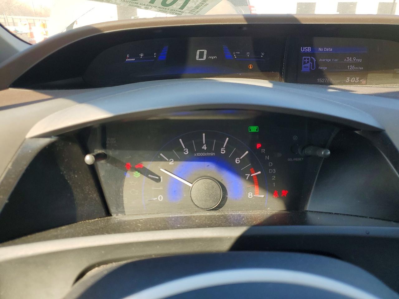 2012 HONDA CIVIC LX photo 25
