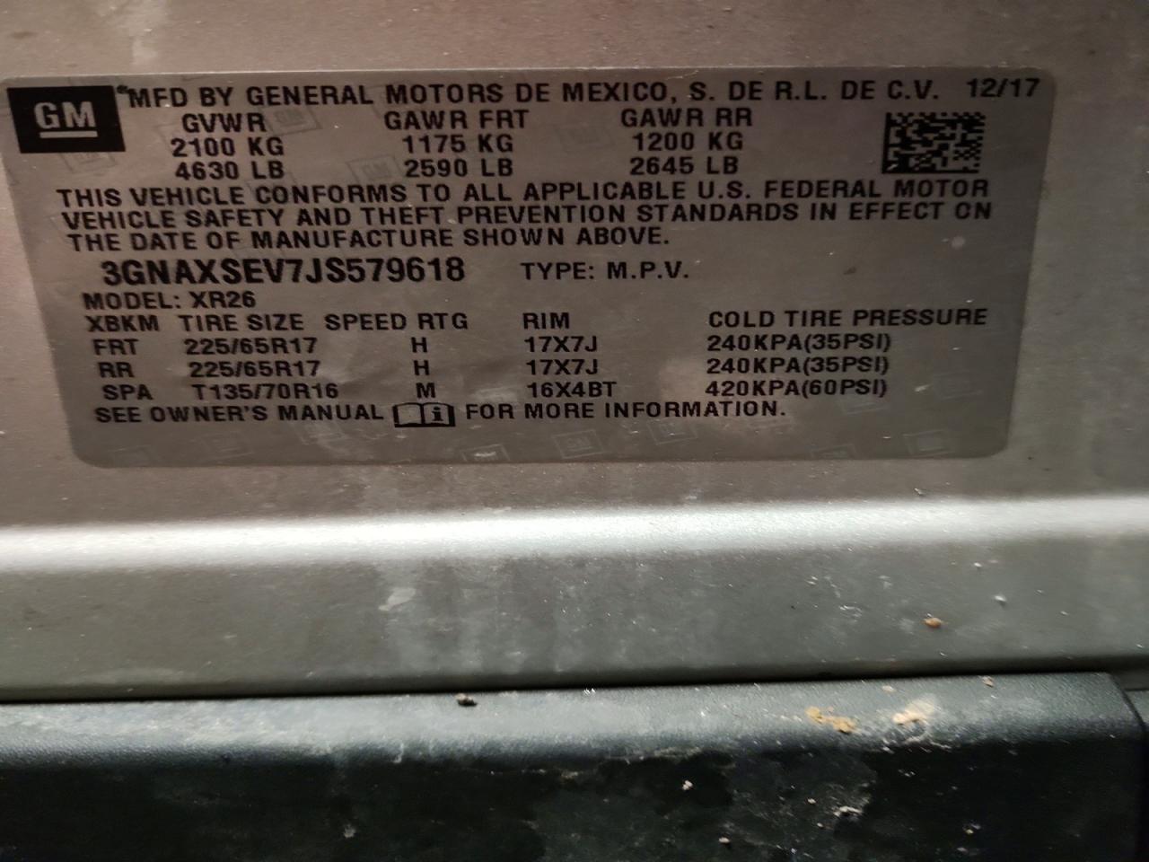 2018 CHEVROLET EQUINOX LT photo 23