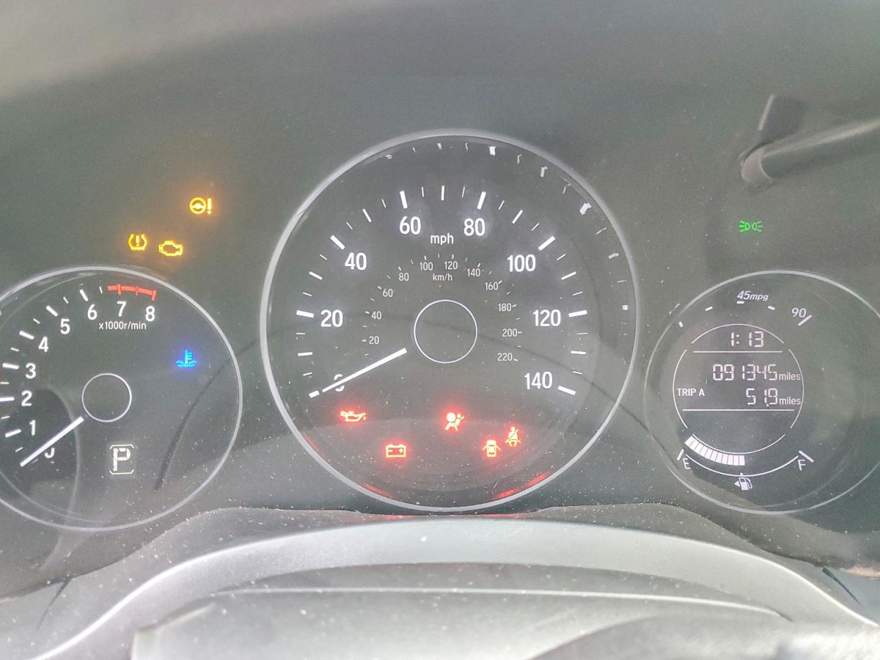 2019 HONDA HR-V LX photo 9