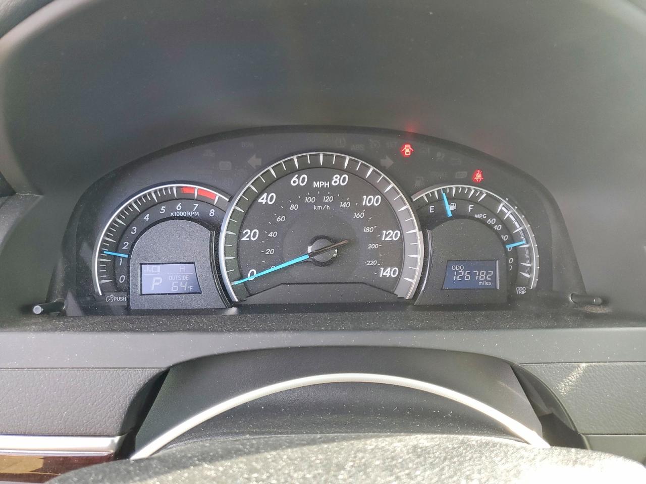 2012 TOYOTA CAMRY XLE V6 photo 9