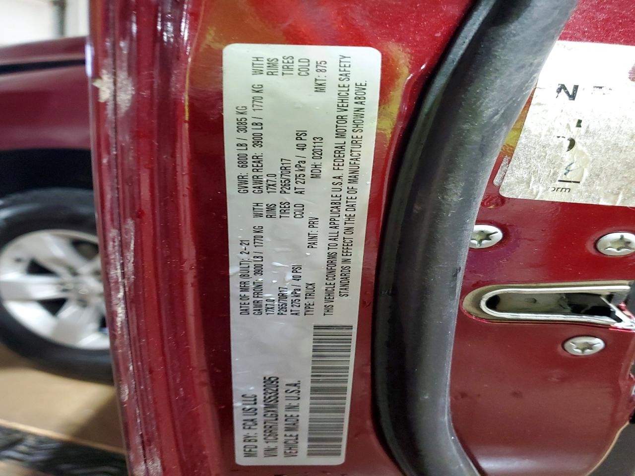 2021 RAM 1500 CLASSIC SLT photo 23