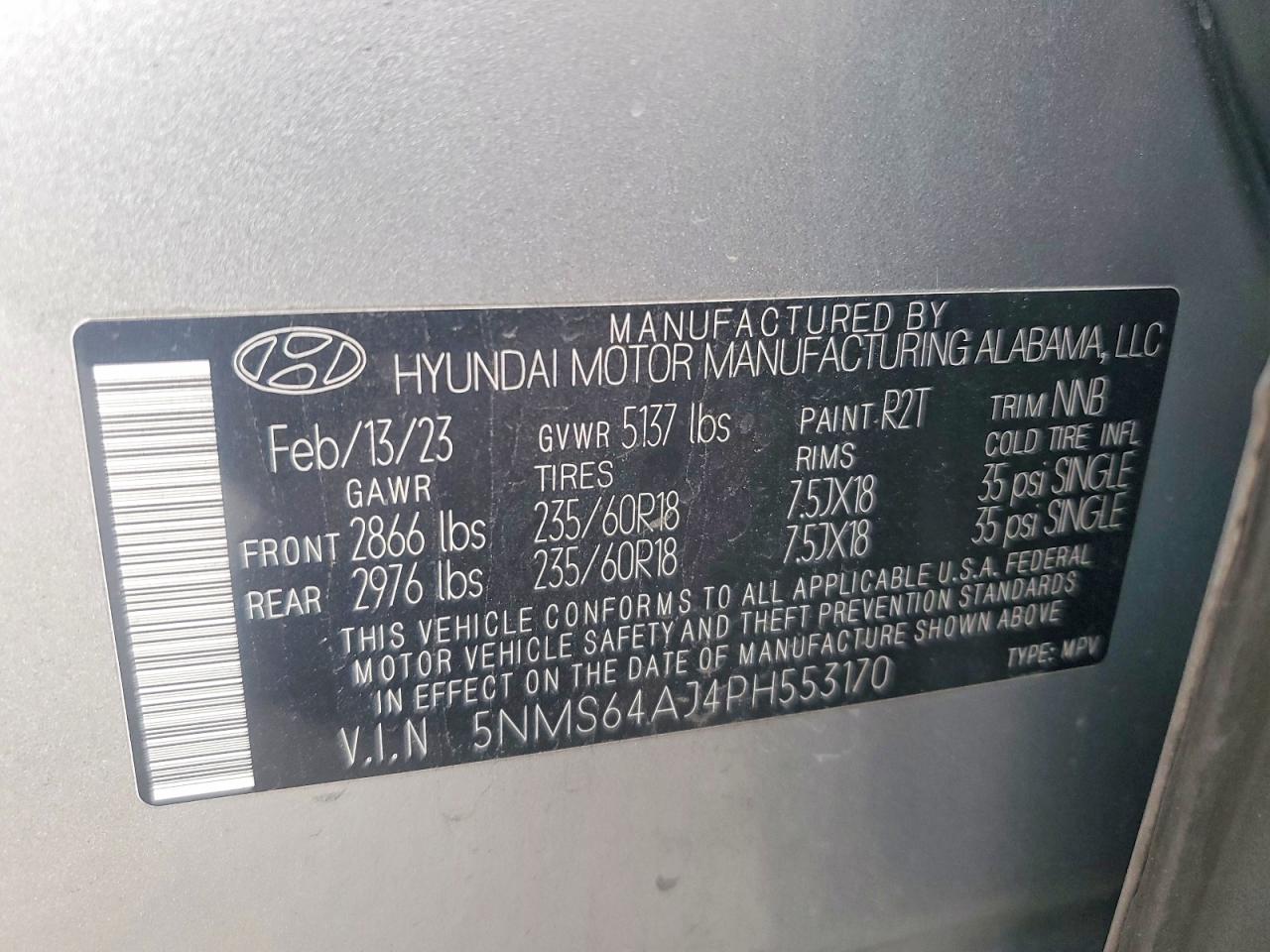 2023 HYUNDAI SANTA FE XRT photo 25