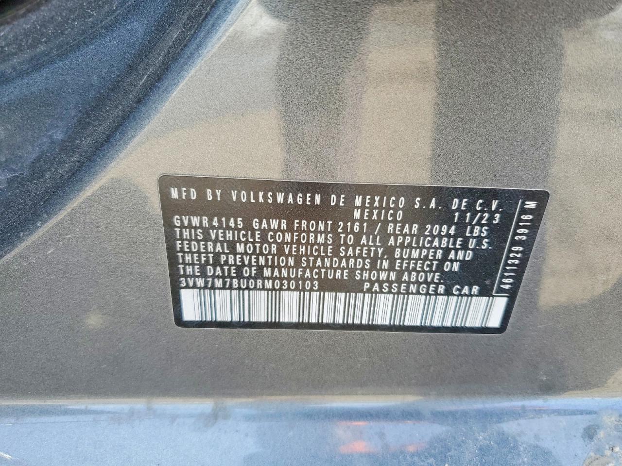 2024 VOLKSWAGEN JETTA SE photo 34