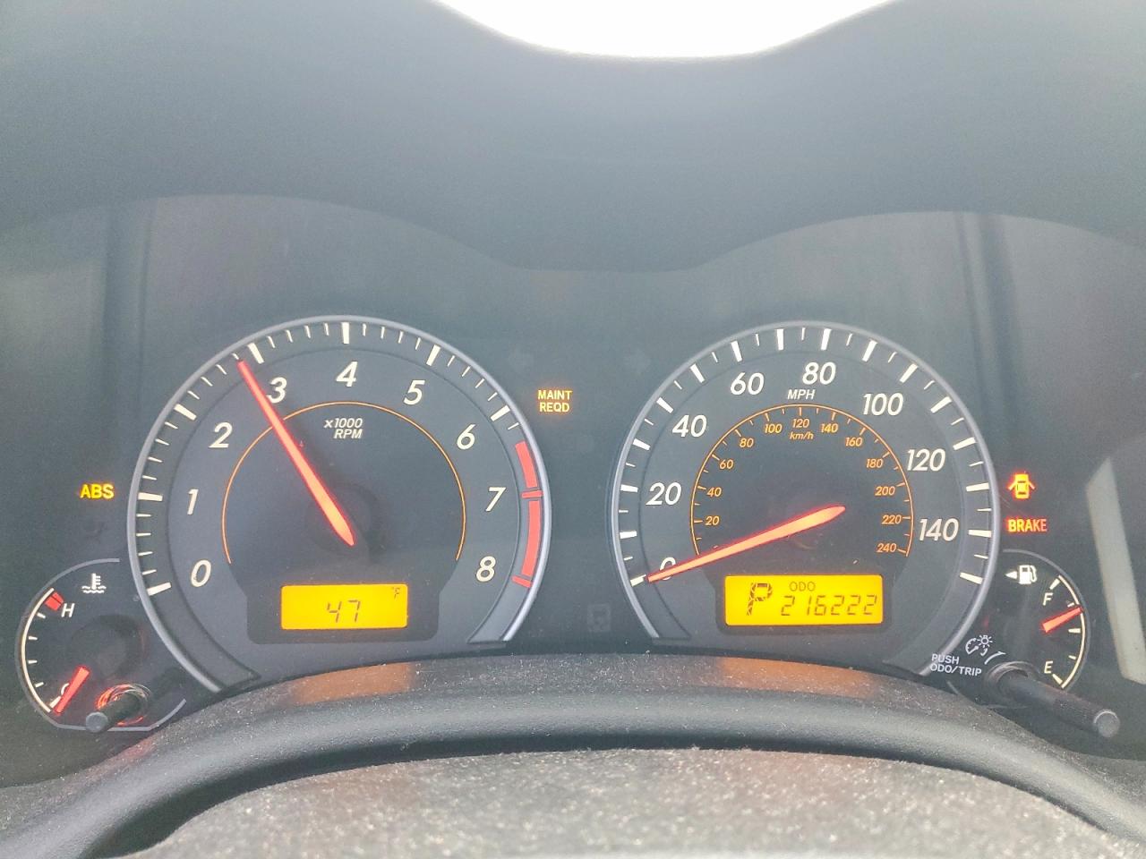2010 TOYOTA COROLLA S photo 9