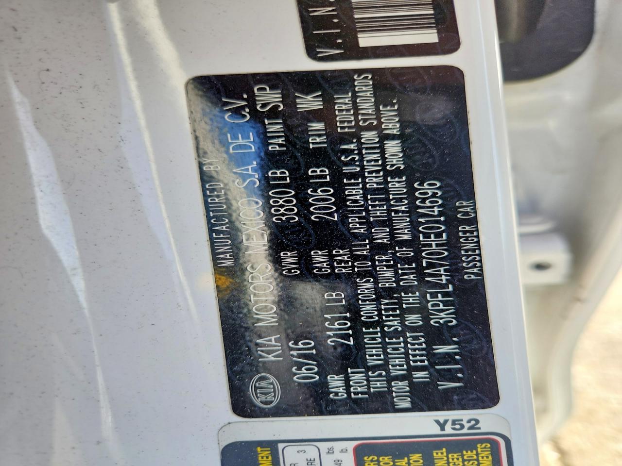 2017 KIA FORTE LX photo 34