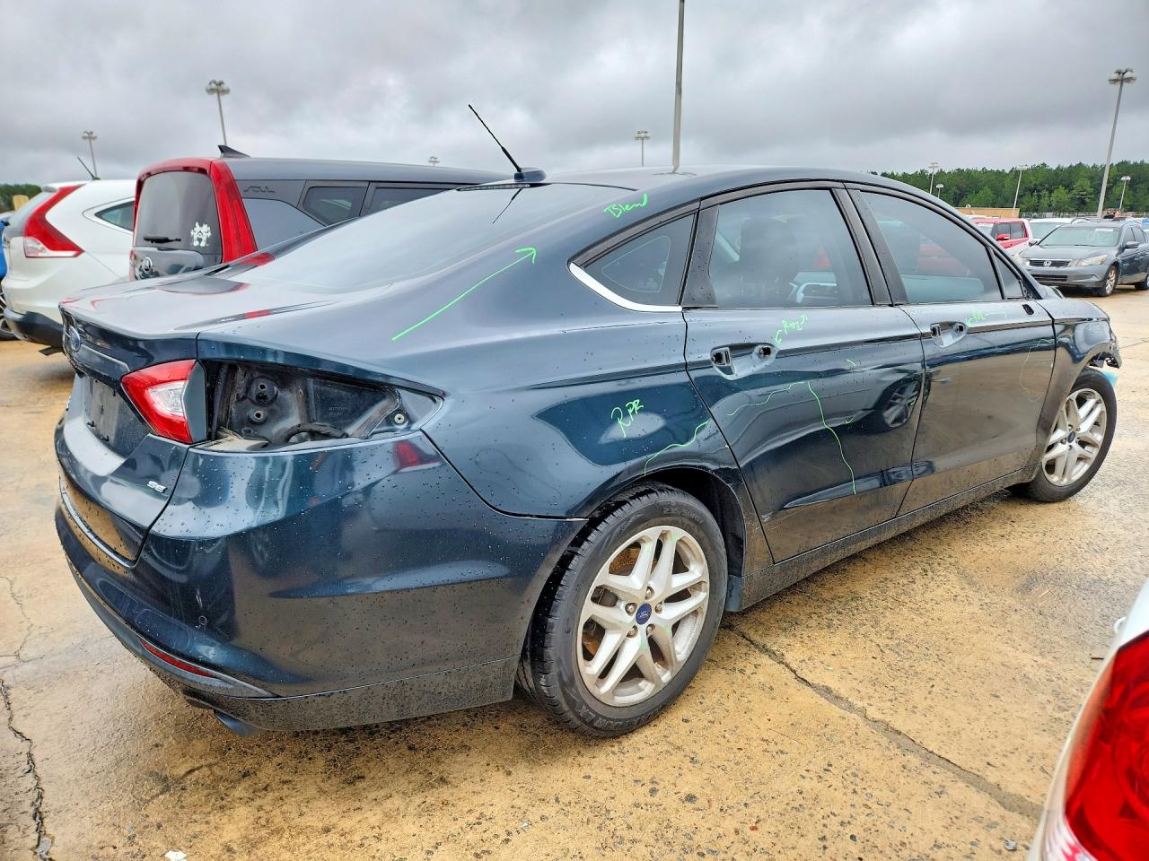 2014 FORD FUSION SE photo 3