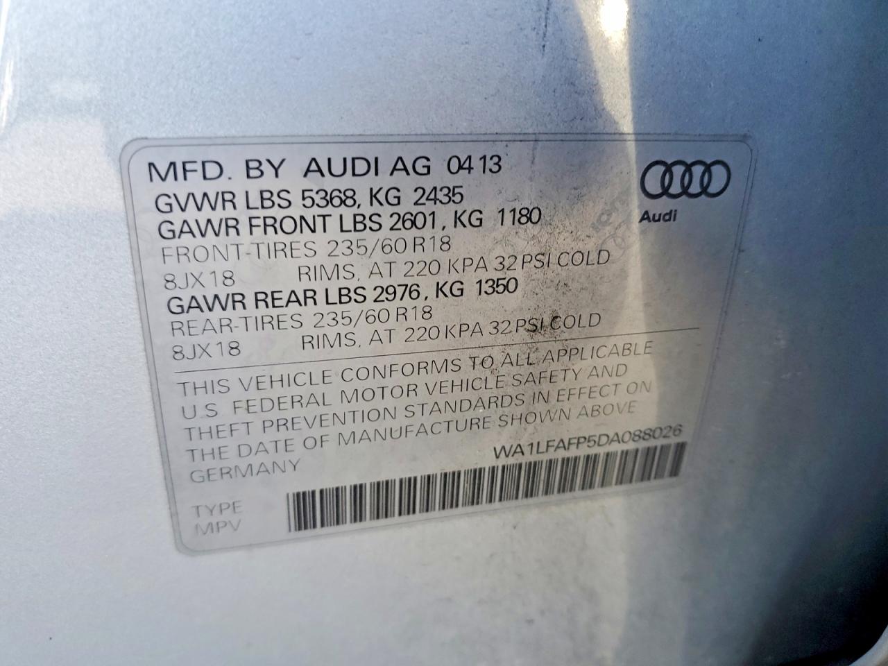 2013 AUDI Q5 PREMIUM PLUS photo 25