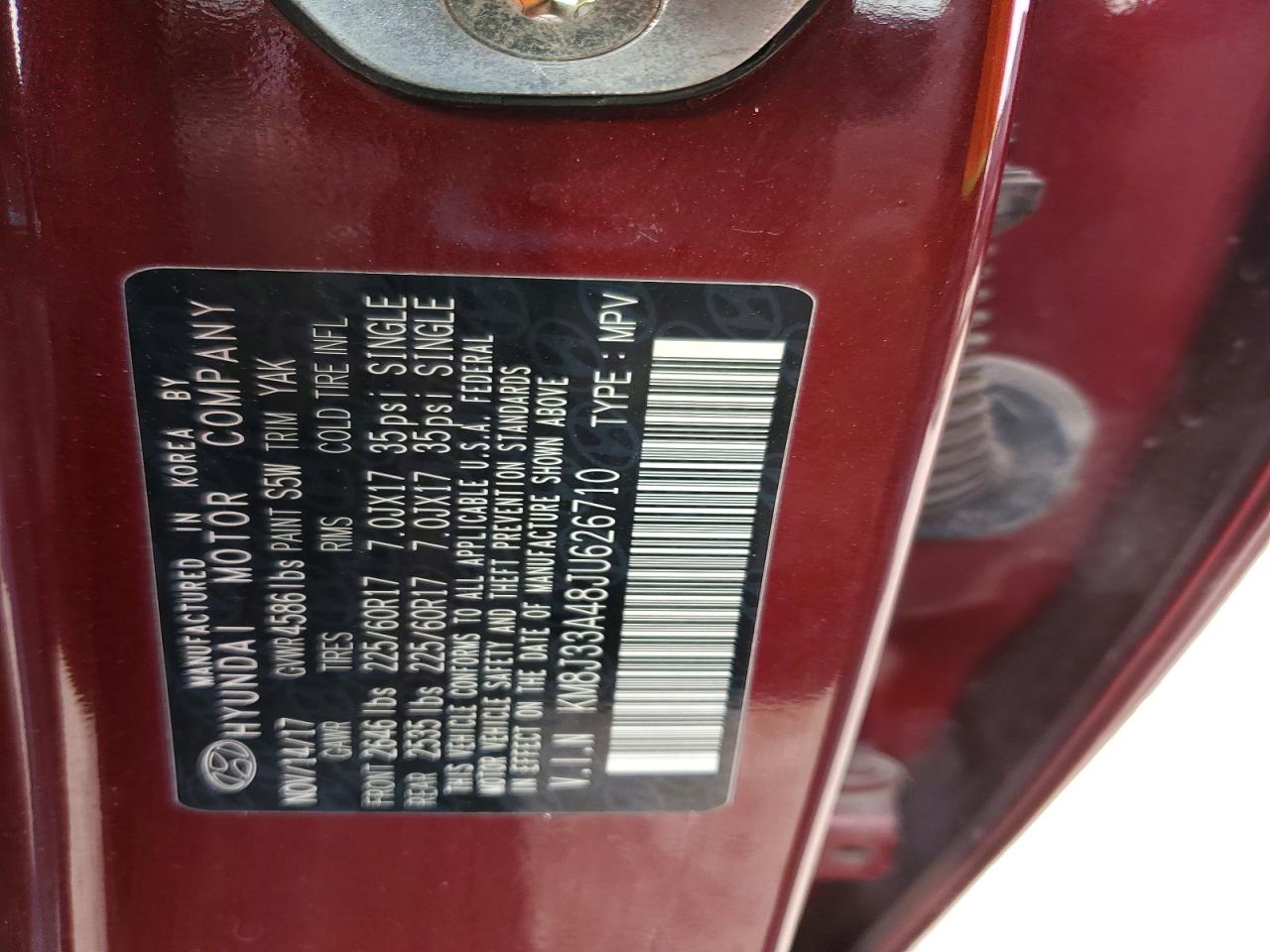 2018 HYUNDAI TUCSON SEL photo 14