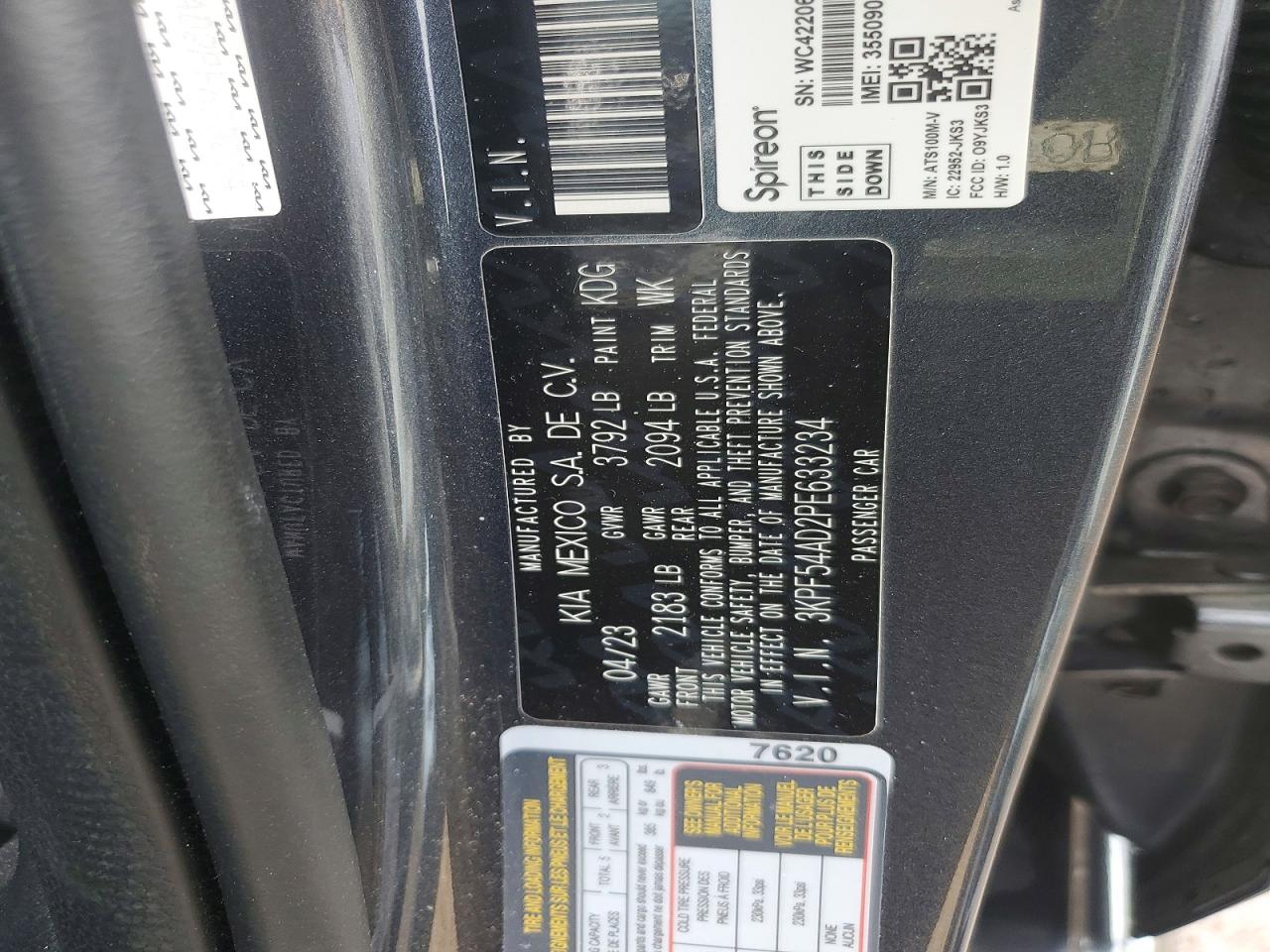 2023 KIA FORTE GT-LINE photo 23