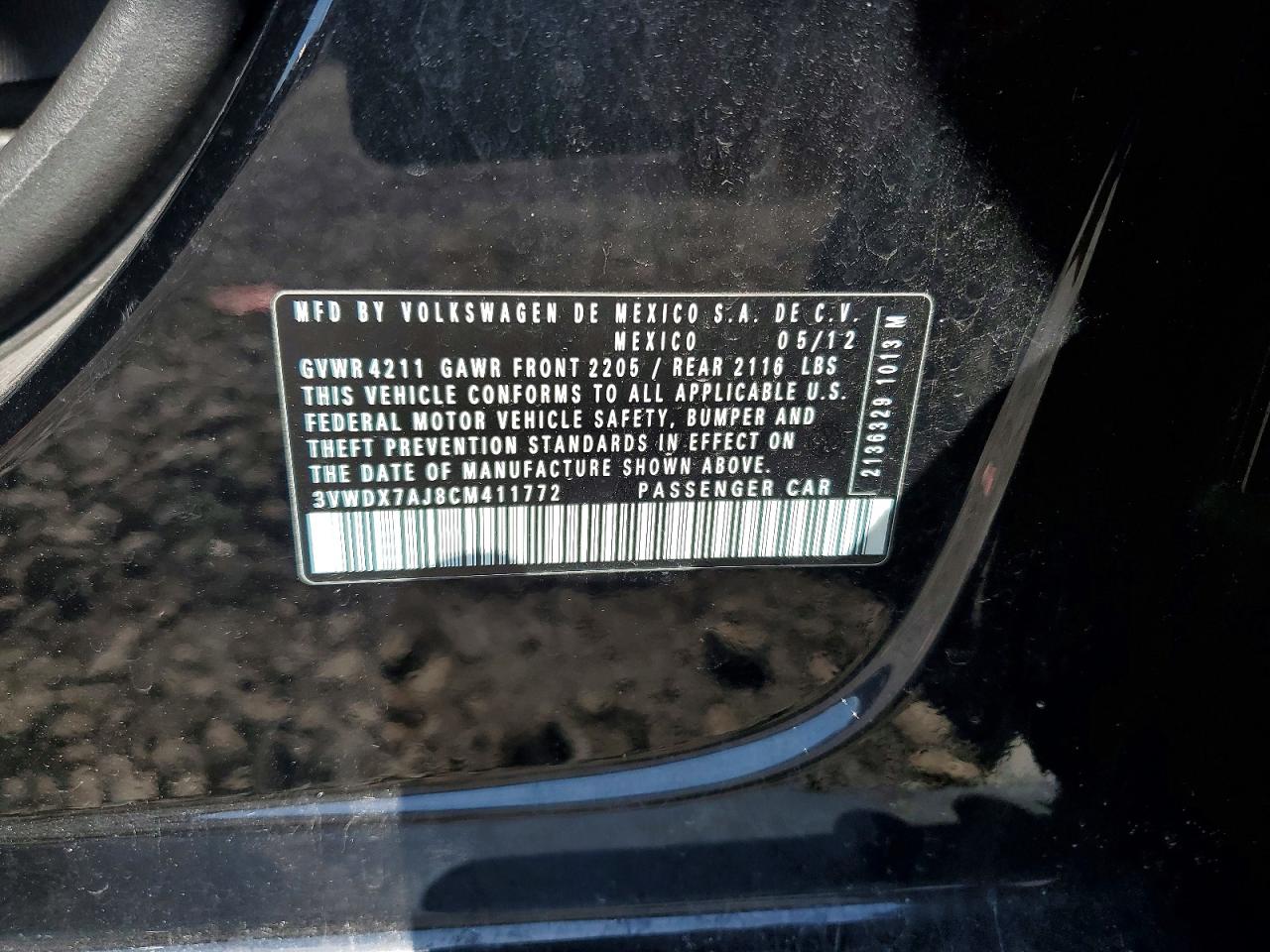2012 VOLKSWAGEN JETTA SE photo 23