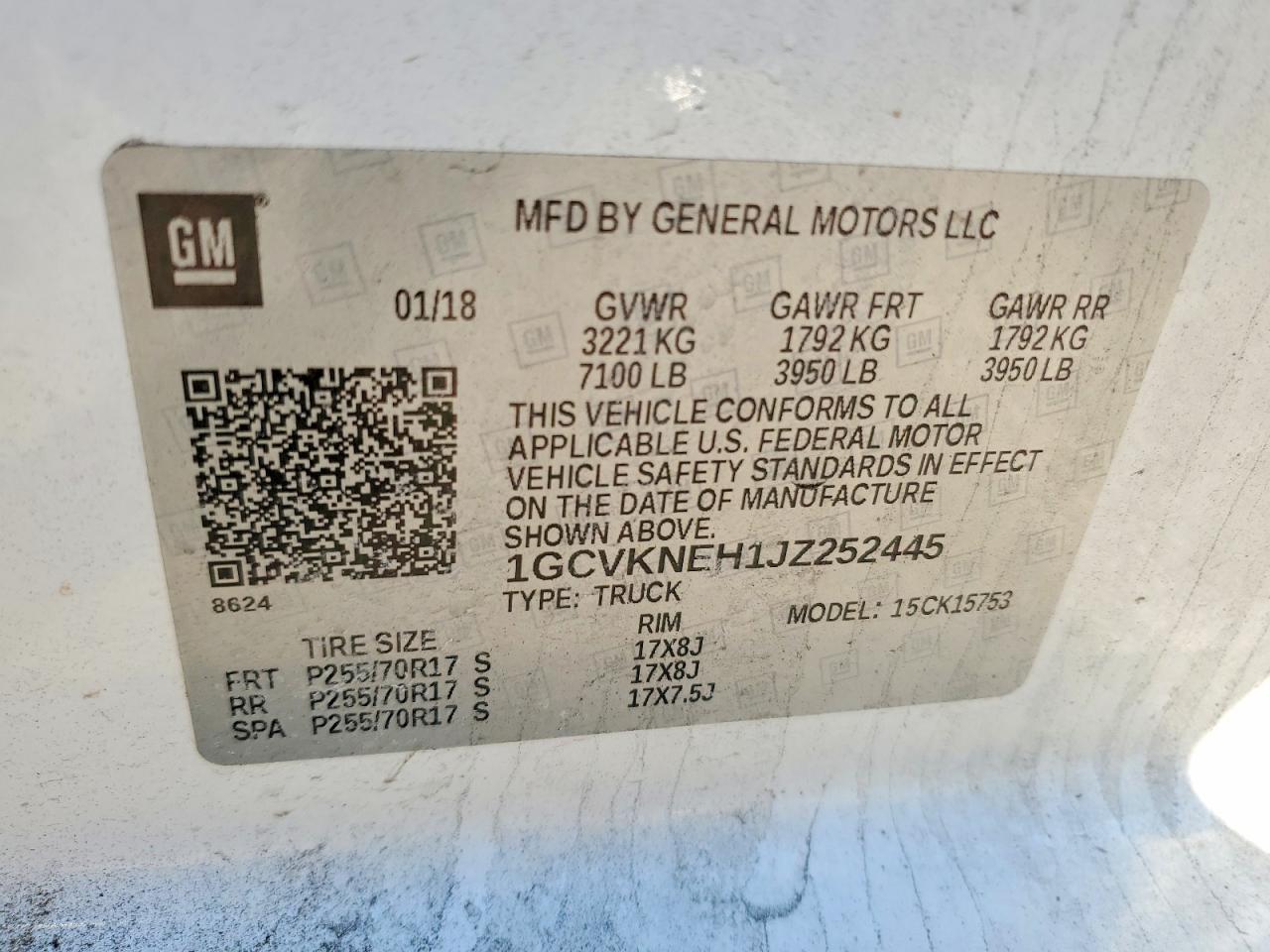 2018 CHEVROLET SILVERADO K1500 photo 23