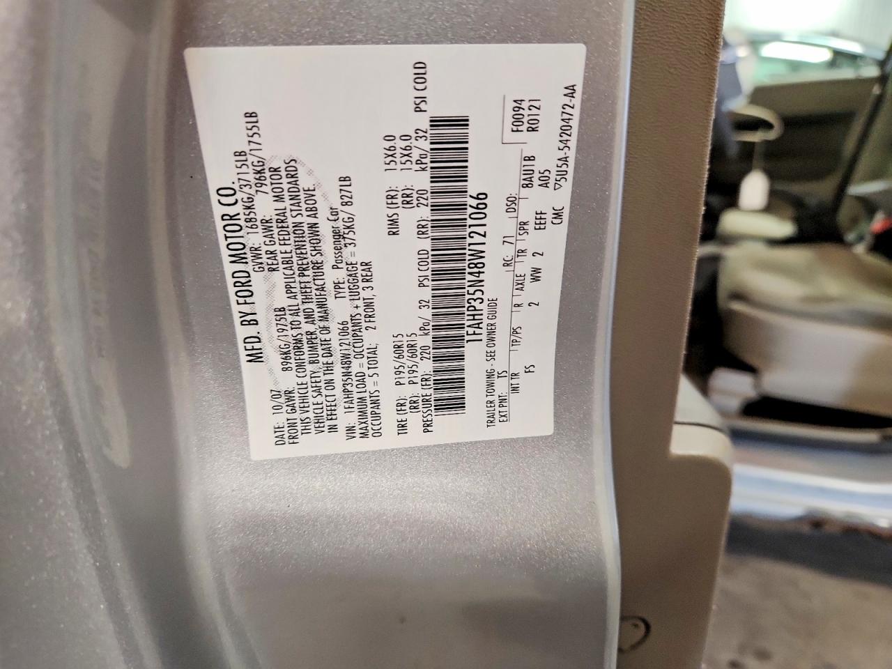 2008 FORD FOCUS SE photo 13