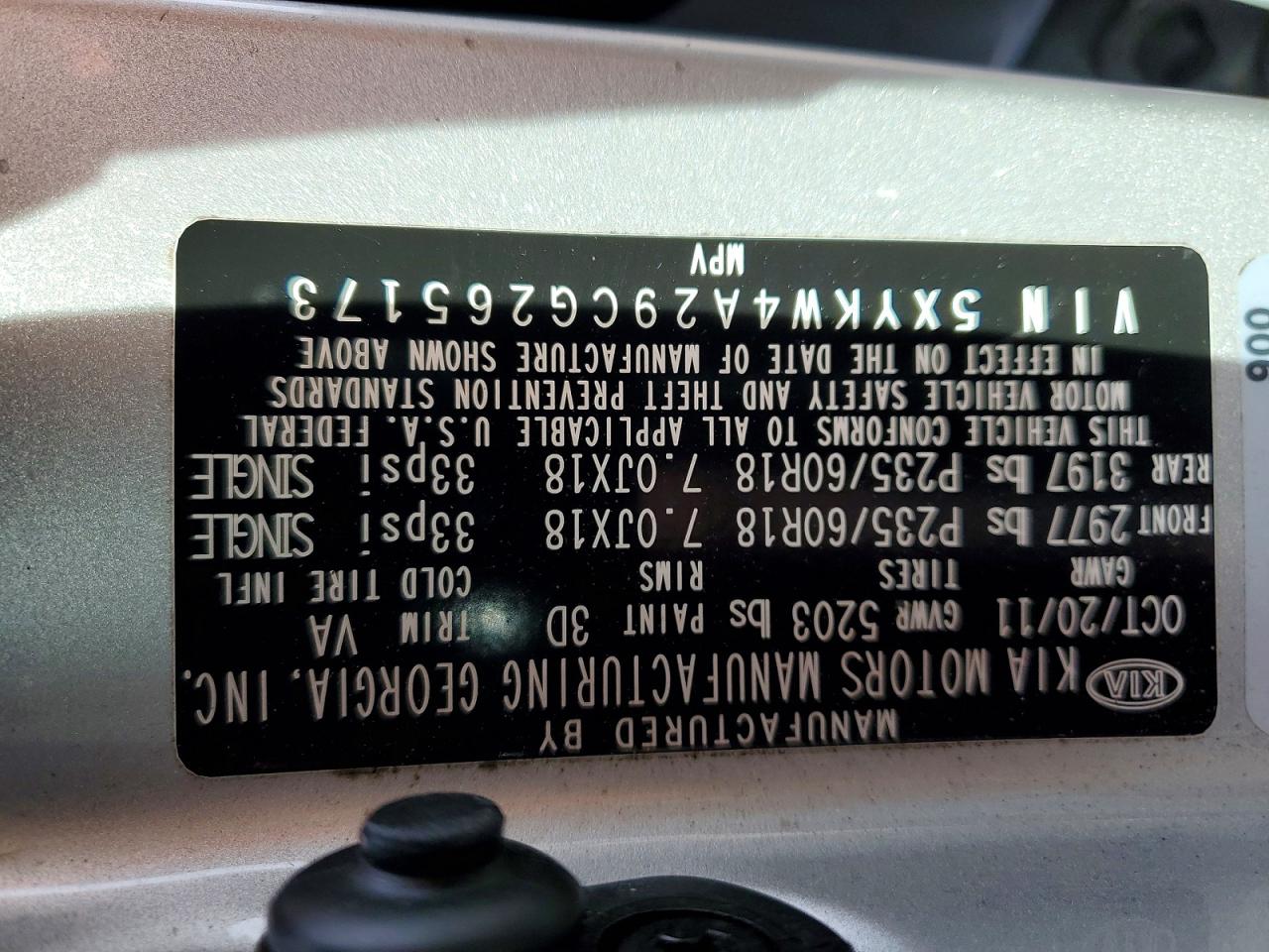 2012 KIA SORENTO SX photo 25