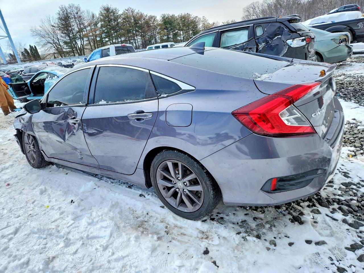 2020 HONDA CIVIC EX photo 4