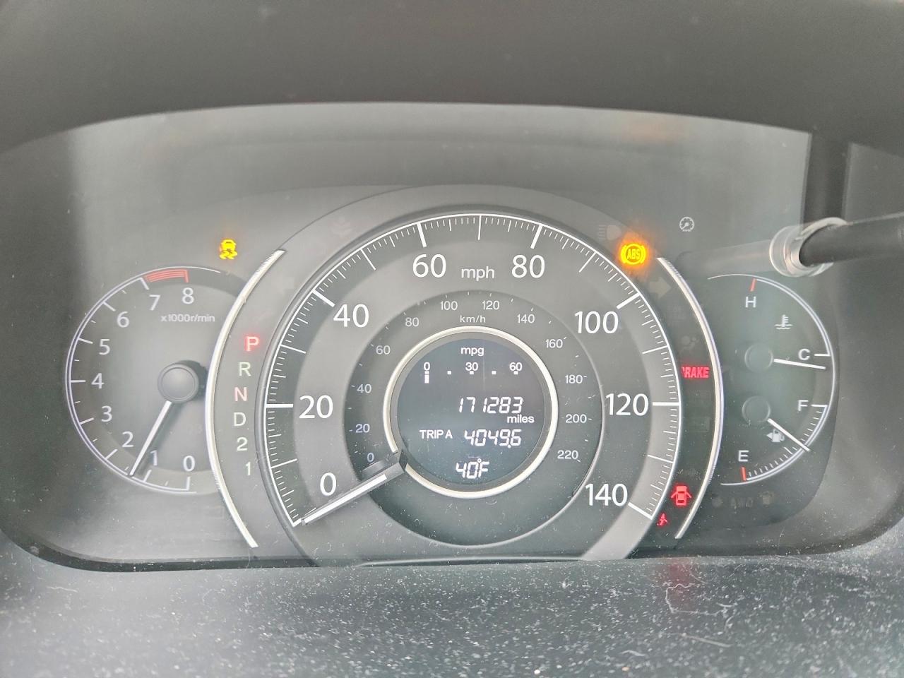 2012 HONDA CR-V EXL photo 17