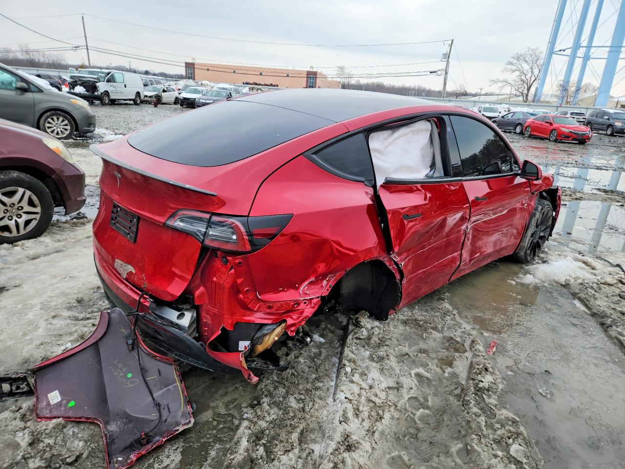 2021 TESLA MODEL Y photo 7