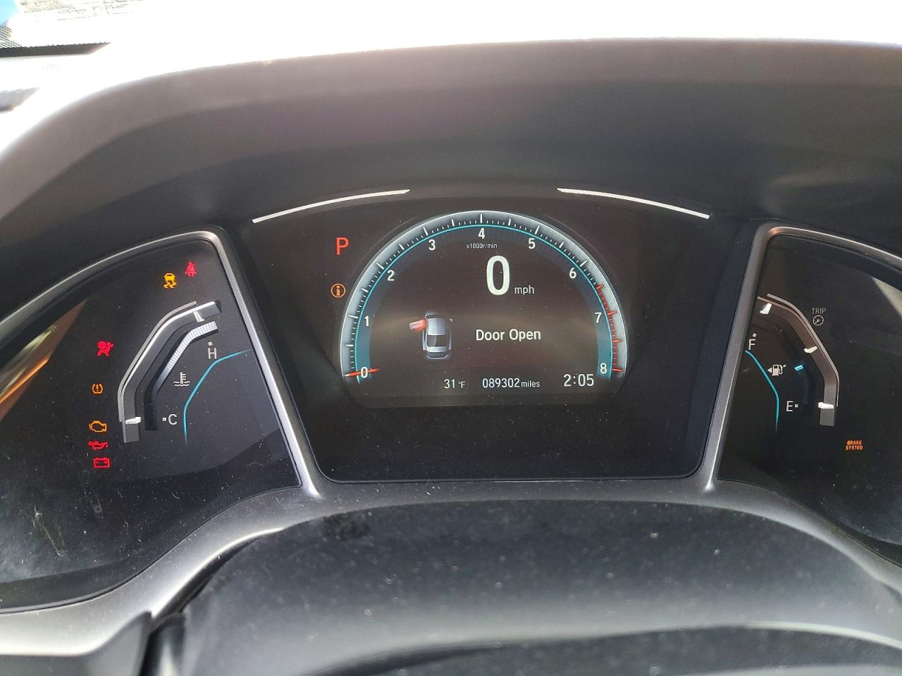2017 HONDA CIVIC EX photo 9