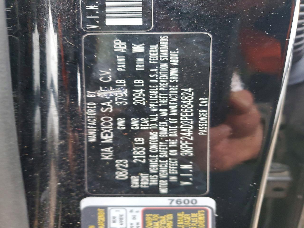 2023 KIA FORTE LX photo 34